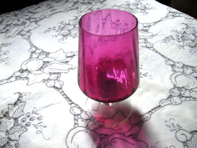 アンティーク　ガラス 赤系　クランベリー・ルービーなど クランベリー　グラス