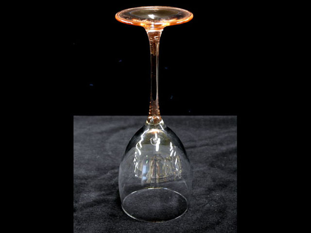 アンティーク　ガラス クリアー系 ワイングラス