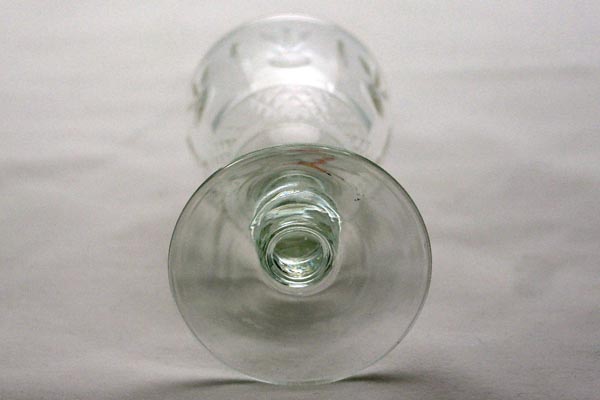 アンティーク　ガラス クリアー系 グラス　5客セット　(84，85，86，87、88)