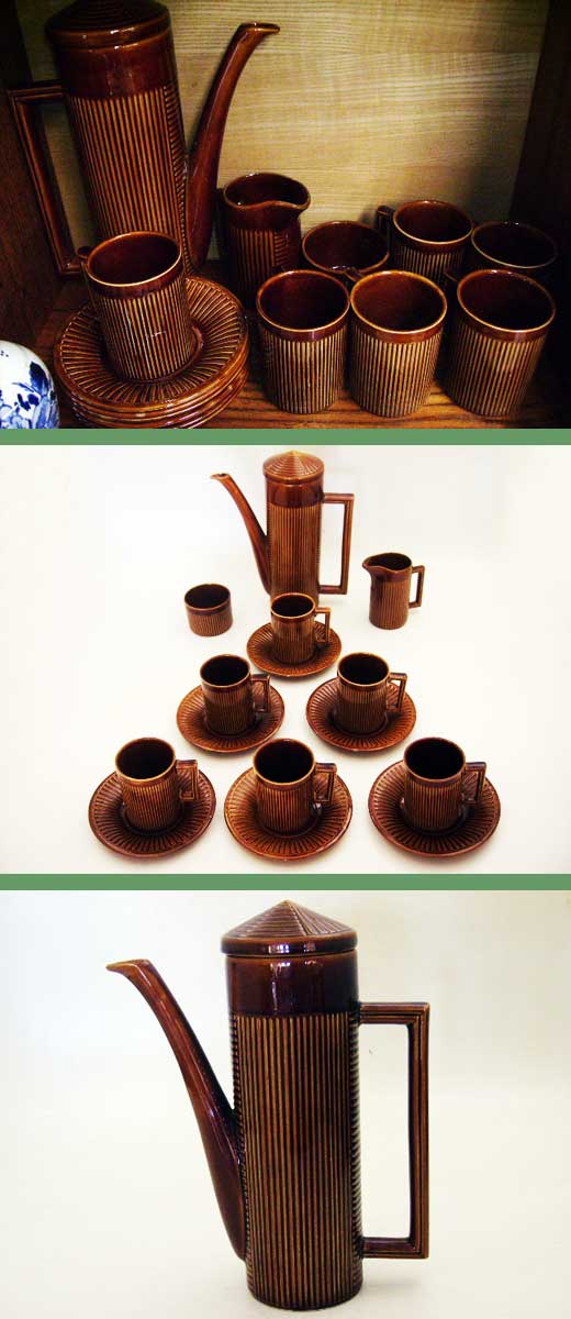 雑貨（キッチン） 雑貨陶器 TIKO　コーヒーサービスセット