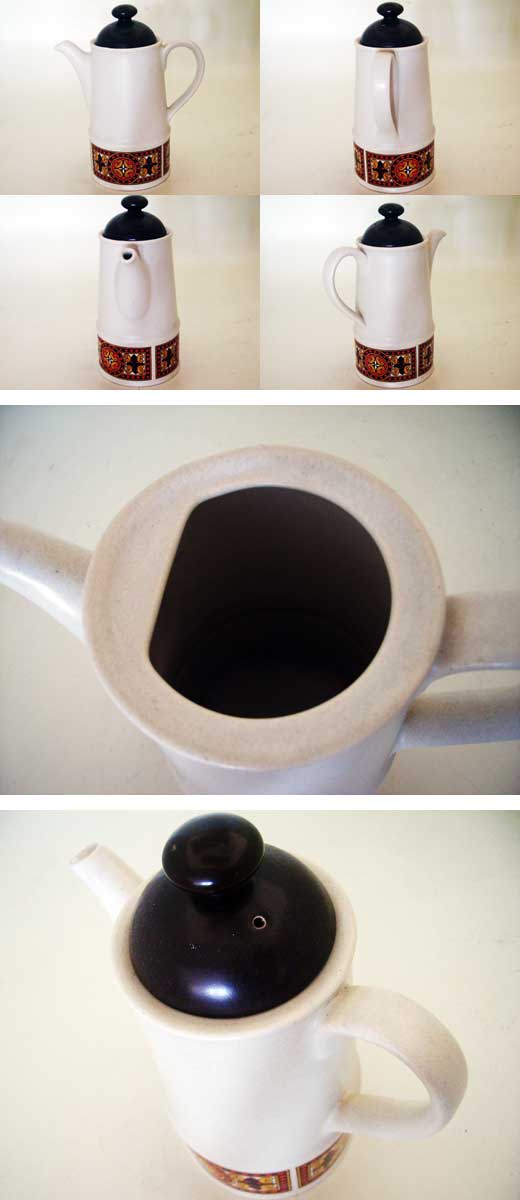 雑貨（キッチン） 雑貨陶器 コーヒーポット　SADLER