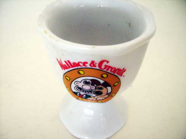 雑貨（キッチン） 雑貨陶器 エッグスタンド　Wallace&Gromitウォレスとグルミット