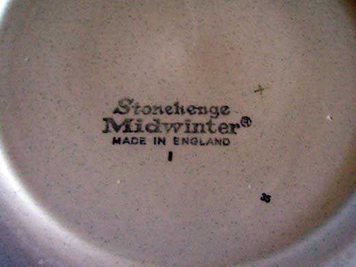 雑貨（キッチン） 雑貨陶器 Midwinter（ミッドウィンター）　スープカップトリオ　セット