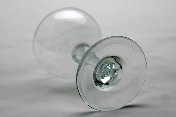 アンティーク　ガラス クリアー系 ワイングラス　6点セット（透明）