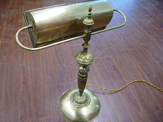 アンティーク　照明 ランプ用ブラケット(テーブル・ウォール用等） デスクランプ　真鍮