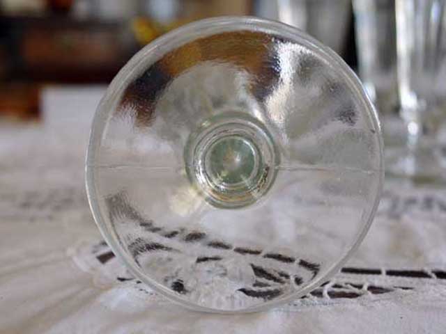 アンティーク　ガラス クリアー系 クリア　ガラスコップ　6個セット