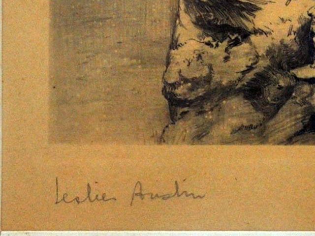 雑貨（ホビー） 絵・額入り品 絵　銅版画