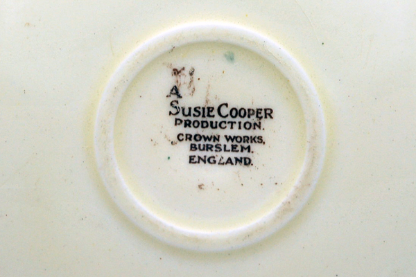 アンティーク　陶磁器 スージー　クーパー スージークーパー（Susie Cooper)タイガーリリー　コーヒーセット