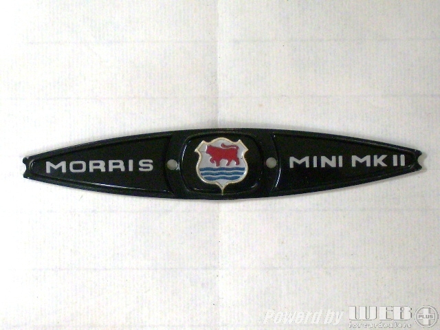 バッジ （リア） オースチン MK2 純正 未使用 英国車・MINIのレアパーツ エンブレム類（Emblem)