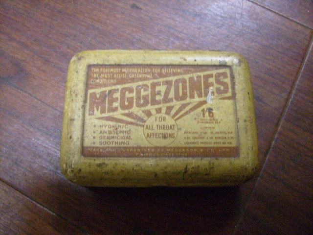 雑貨（ホビー） ティン（缶） ビンテージ缶　MEGGEZONES