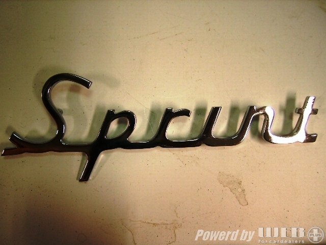 バッジ （リア） Sprint Mars Speed UK 新品 英国車・MINIのレアパーツ エンブレム類（Emblem)