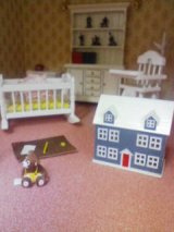 ドールハウスのインテリア・子供部屋。