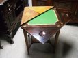 画像3: ゲームテーブル（折りたたみ式・象嵌） (3)