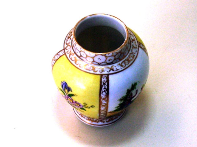 画像2: ドレスデン風　壺(小）