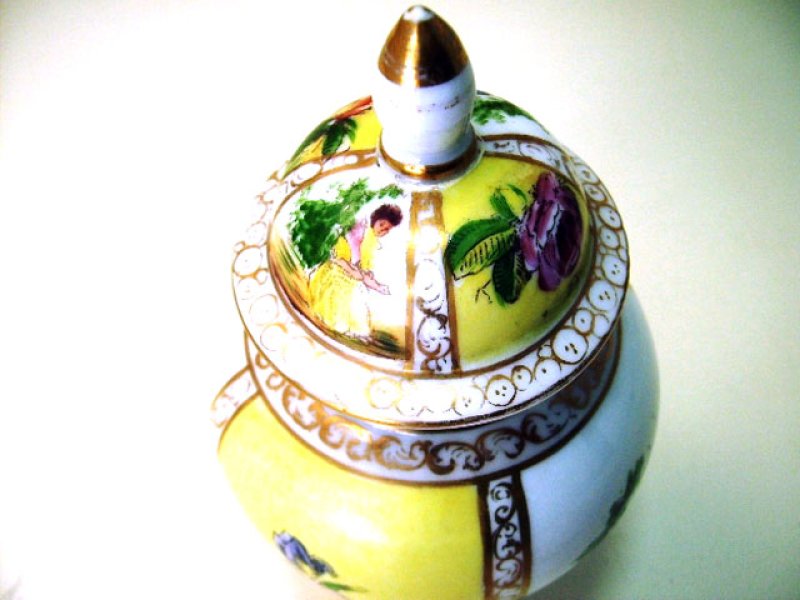 画像3: ドレスデン風　壺(小）