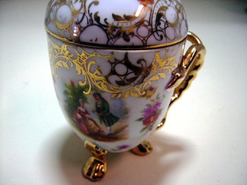 画像1: チョコレートカップ　蓋付