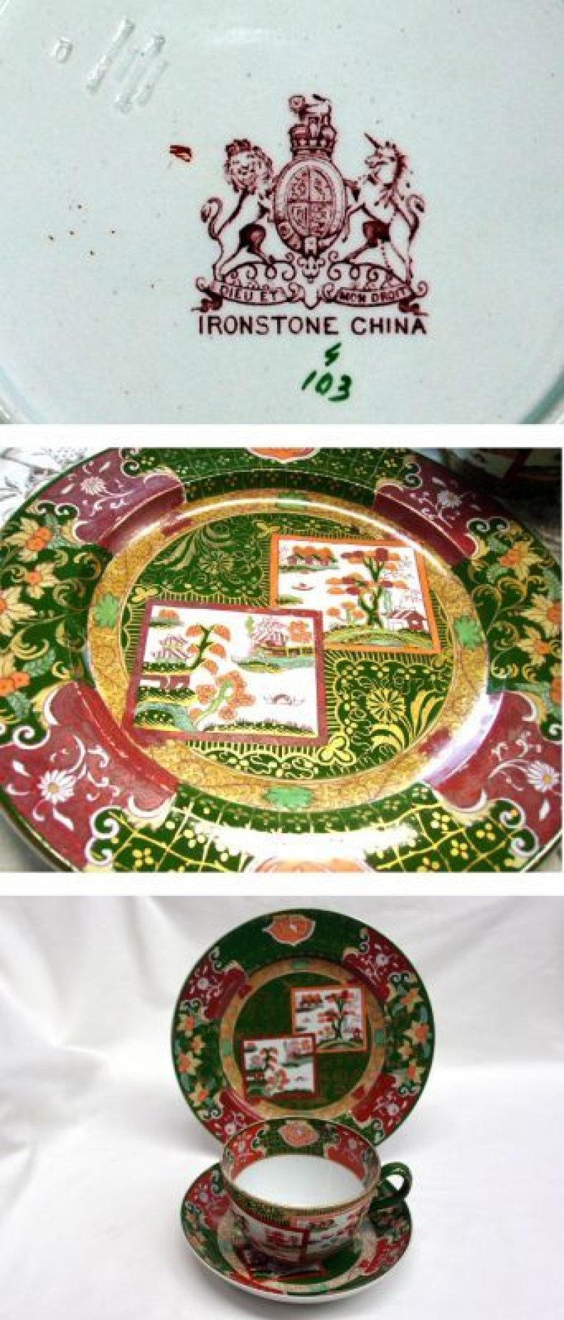 画像3: トリオ　メイソン　 Masons Ironstone China