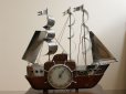 画像1: 英国 Metamec(メタメック)社製時計　帆船　電気付 (1)