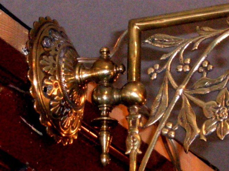 画像5: ウォールランプ　ブラケット　真鋳 (5)