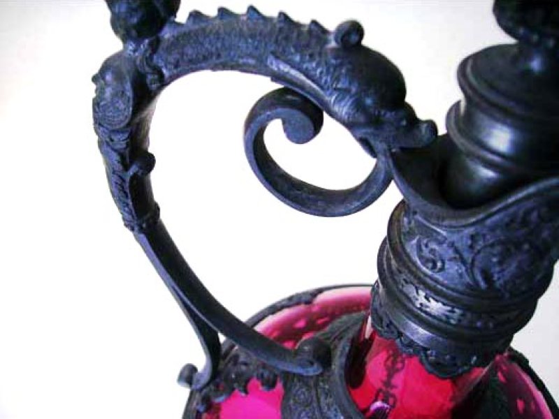 画像2: デカンタ　クランベリー　ピューター