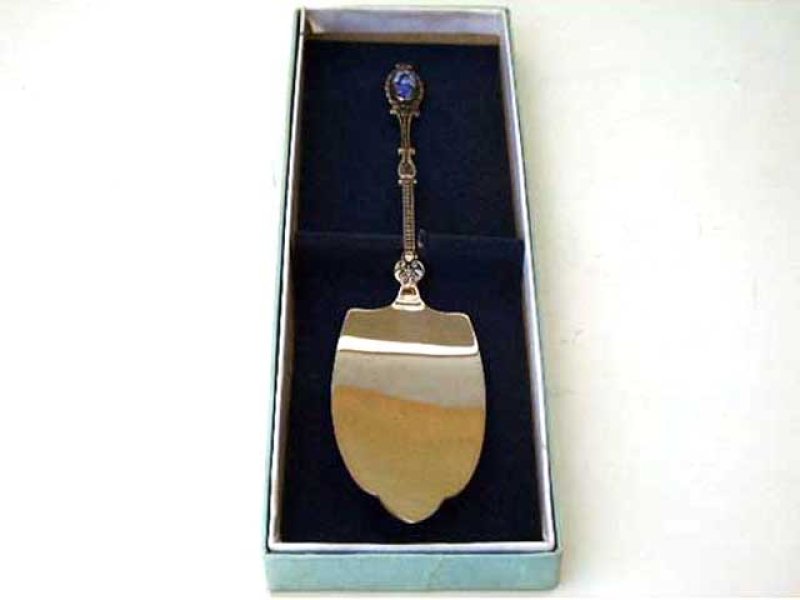 画像2: シルバー　ケーキサーバー　デルフト (2)