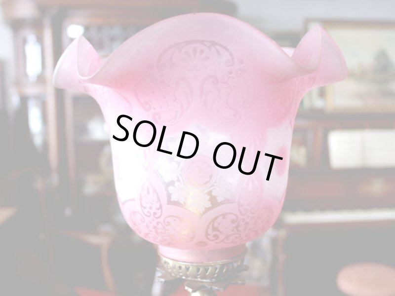 画像3: シェード　クランベリー　サテン・エッチド (3)