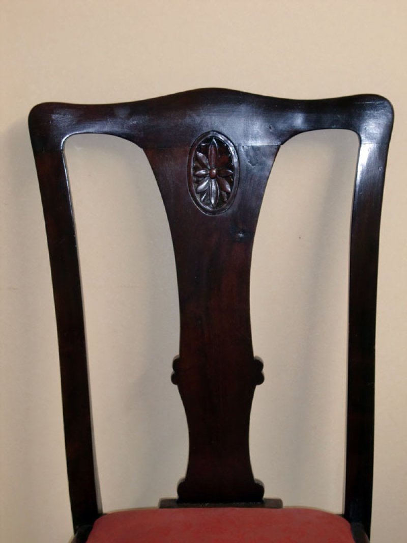 画像1: マホガニー ボール&クロウ(ball and claw) レッグ チェア