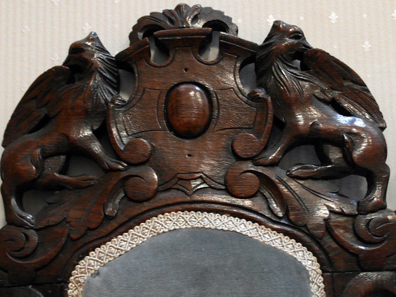 画像2: カロリアン・ ツイスト ハイバック チェア 張替え済み(ホースヘア使用)