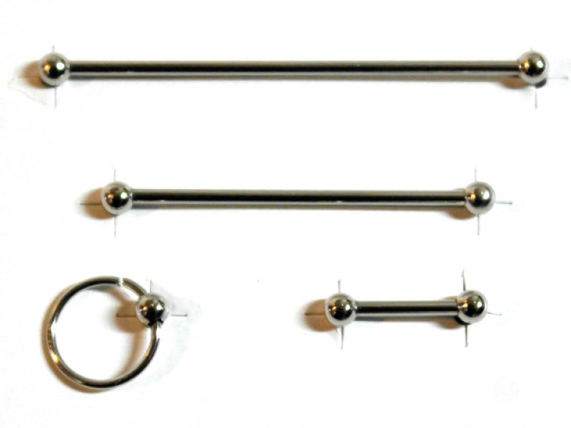 画像2: バスルーム　ハードウェア・セット　クローム (2)