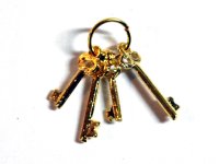鍵4個セット　リング付