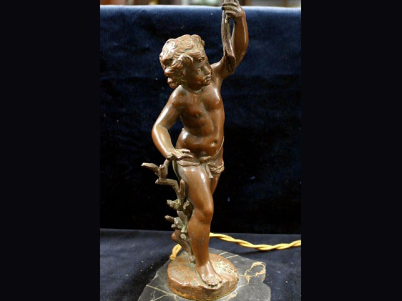 画像3: エンジェル 1体スタンド FERRAND作 Ernest Justin Ferrand (1846-1932)