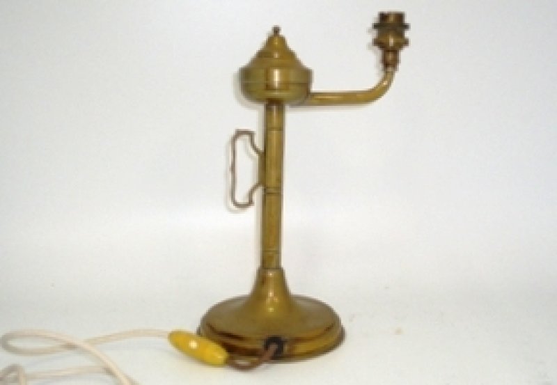 画像1: ランプスタンド　真鋳 (1)