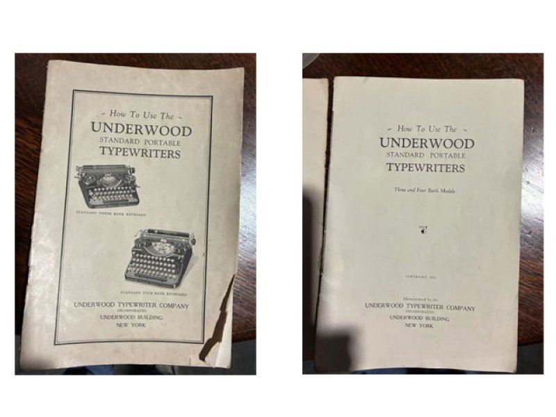 画像3: タイプライター　Underwood Standard Portable Typewriter (3)