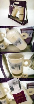 画像2: デミタスカップX２＆ポット　未使用 (2)