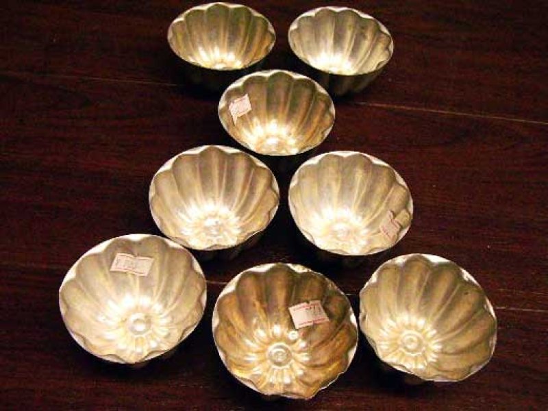 画像1: アルミ　ゼリーモールド1個 (1)