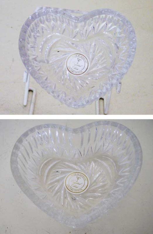 画像2: ハート　クリスタルカットガラス (2)