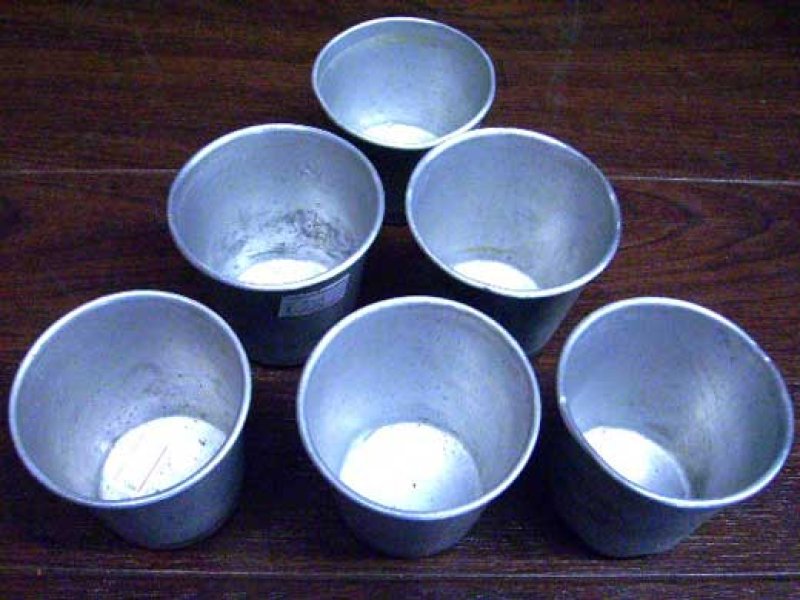 画像1: アルミ　プリンモールド 1個 (1)