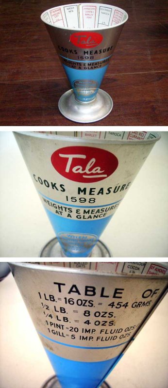 画像4: ＴＡＬＡタラ社　アルミ　計量(メジャー)カップ (4)