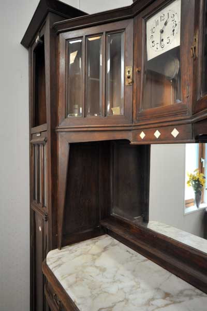 画像1: キャビネット　フレンチ　アールデコ　(大）　