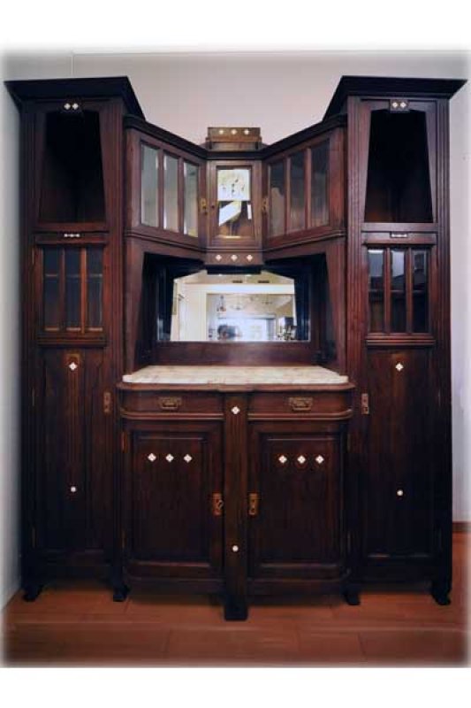 画像1: キャビネット　フレンチ　アールデコ　(大）　 (1)