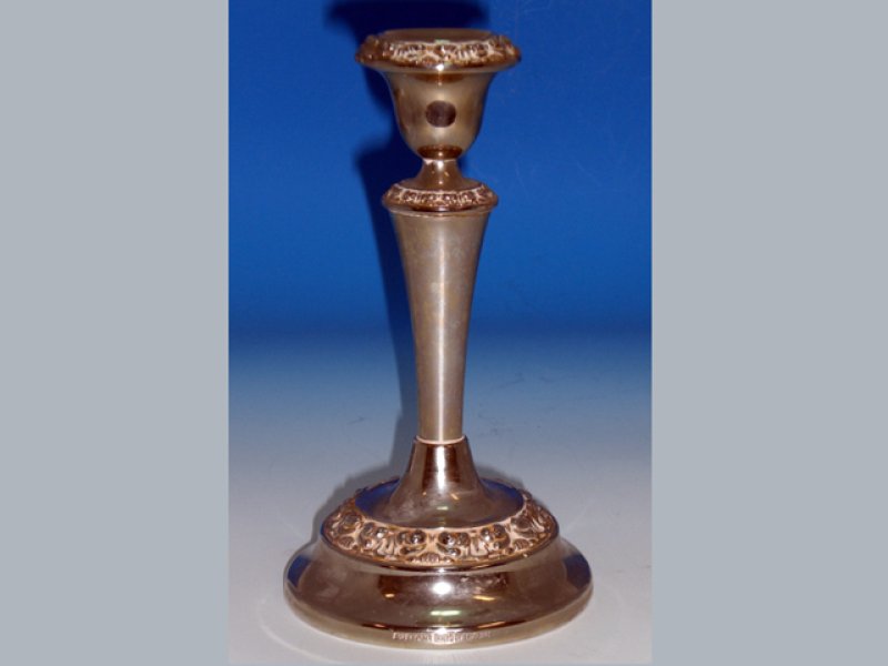 画像3: キャンドル　スタンド　シルバープレート　ペア (3)