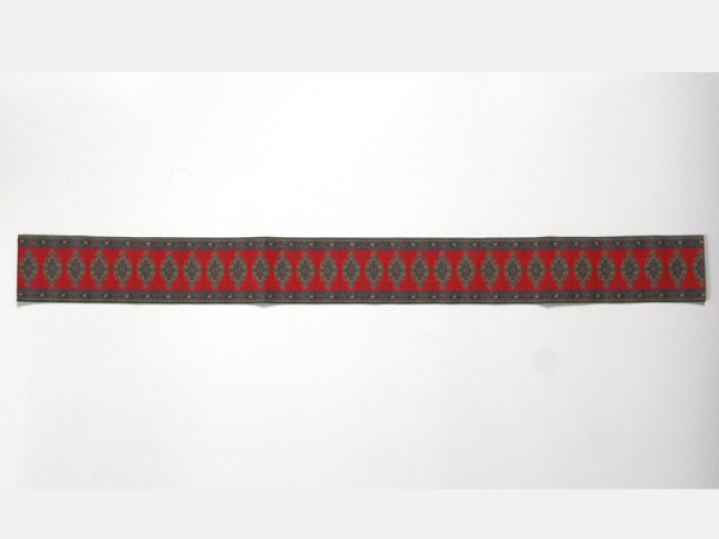 画像2: 階段用カーペット　レッド・モチーフ (2)