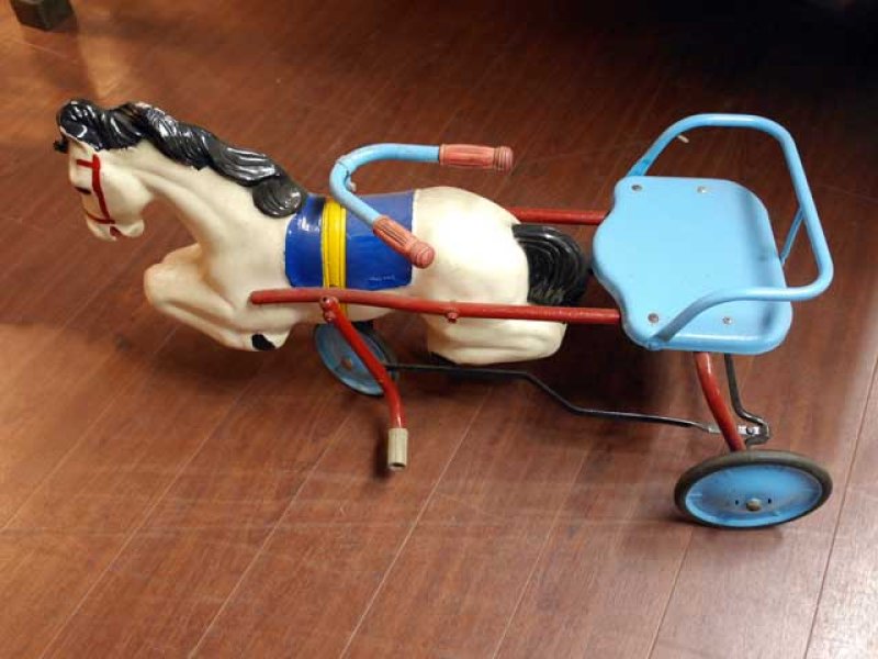 画像3: ホース型　ペダル三輪車