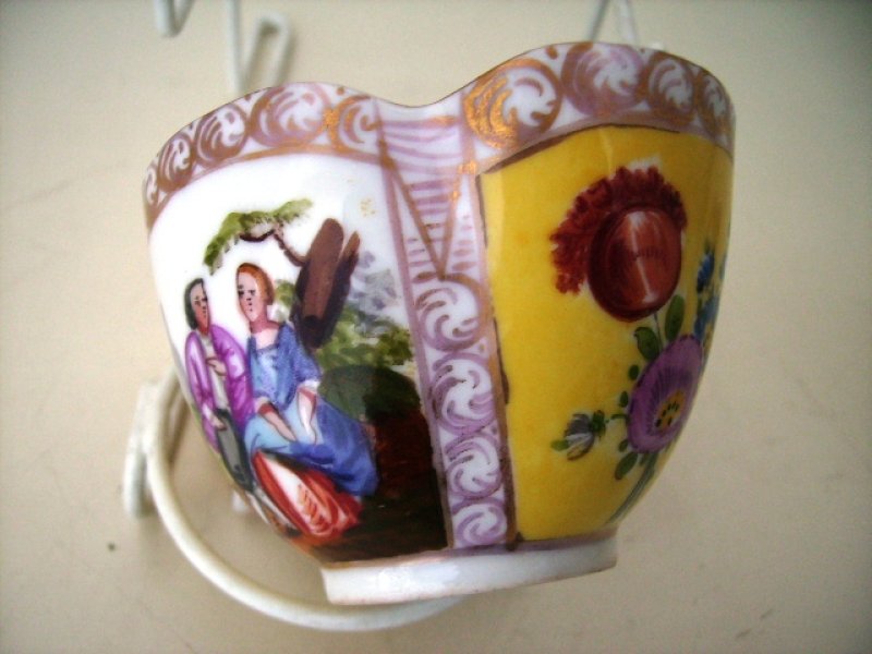 画像1: カップ＆ソーサー　マイセン・ドレスデン　1９世紀