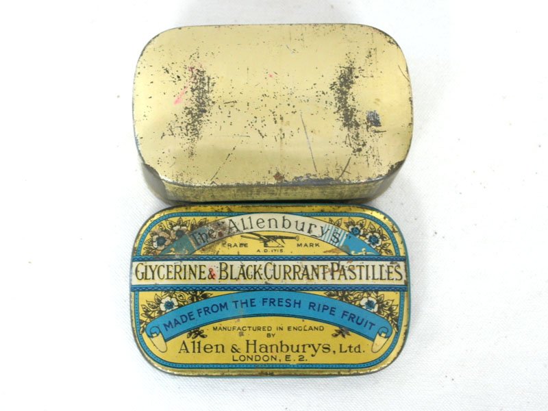 画像2: ビンテージ　ティン（缶）　Allen & Hanburys