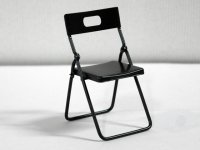 折りたたみチェア1脚　ブラック