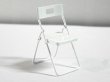 画像1: 折りたたみチェア　ホワイト (1)