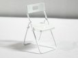 画像1: 折りたたみチェア　ホワイト (1)