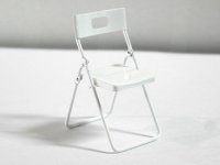 折りたたみチェア　ホワイト