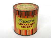 ビンテージ　ティン（缶）　Kemp's　 CHOCOLATE GINGER